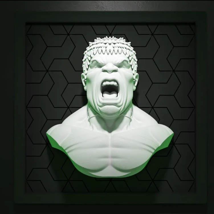 دکوری سه بعدی هالک