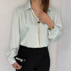 شومیز مجلسی زنانه یقه دار