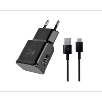 شارژر دیواری سامسونگ مدل Galaxy S10 با کابل USB-C ظرفیت 15 وات اصلی
