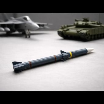 AIM-120 AMRAAM - مدل موشک و قلم