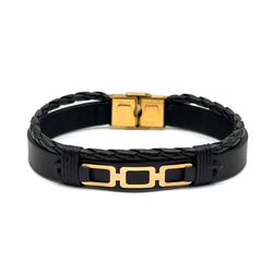 دستبند چرمی مربع