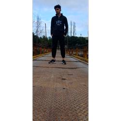 دورس نیم زیپ NYC مشکی فری سایز