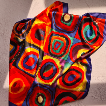 مینی اسکارف اشکال هندسی