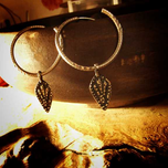 گوشواره حلقه نقره