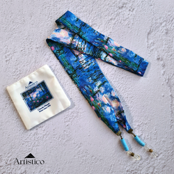 بند عینک نیلوفرهای آبی/مونه(Artistico)