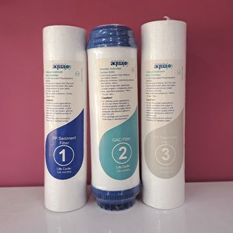فیلتر تصفیه آب سه مرحله ای آکواجوی مدل LP (مرحله 1-2-3)