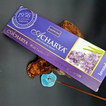 عود دست ساز لوندر آچاریا ( اسطوخودوس ) LAVENDER ( ناندیتا ACHARYA NANDITA)