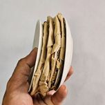 شش عدد نعلبکی قدیمی اکبند چینی نازک