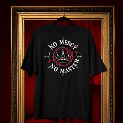 تیشرت لَش No mercy No master (oversize)