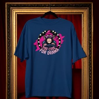 تیشرت لَش  Too cool for drama (oversize)