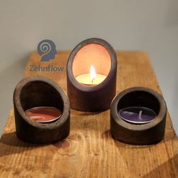 ست شمع دان 3تایی