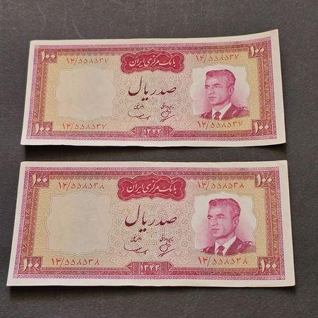 جفت اسکناس ده تومان بهنیا سمیعی کیفیت بسیارعالی
