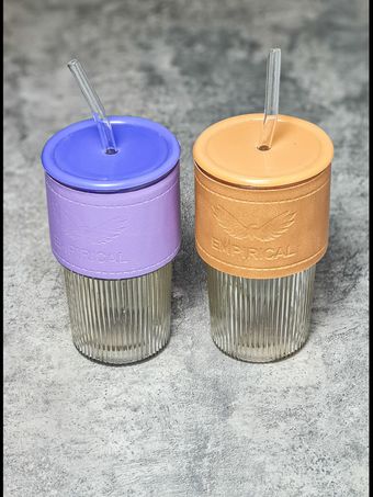 لیوان اسموتی چرمی