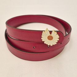 کمربند زنانه چرم مدل ژولان