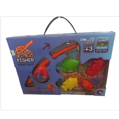 اسباب‌بازی ماهیگیری مغناطیسی کودک Fisher
