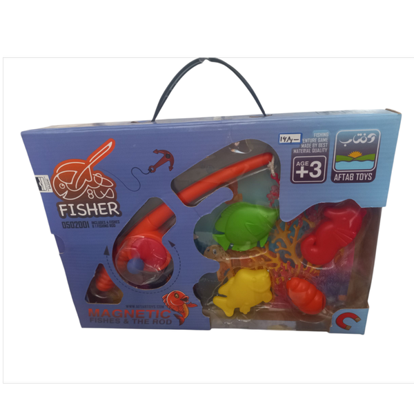 اسباب‌بازی ماهیگیری مغناطیسی کودک Fisher