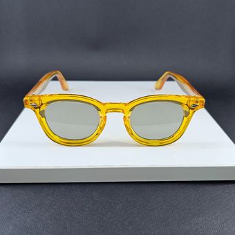 عینک آفتابی دخترانه و پسرانه رنگ نارنجی مدل 1269