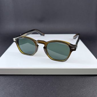 عینک آفتابی چند ضلعی دخترانه و پسرانه رنگ قهوه ای سوخته مدل 1270