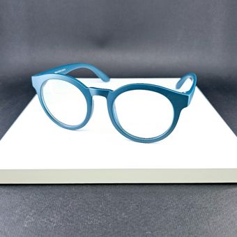 فریم عینک طبی دخترانه رنگ آبی مدل 3015