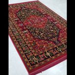 نقشه آذر _ فرش ماشینی تراکم 1000 رنگ لاکی 6 متری BCF