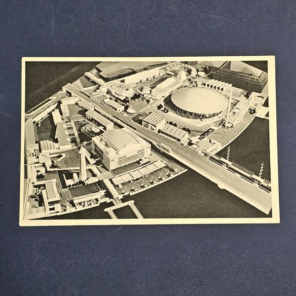 کارت پستال انگلیسی سال1950 ارسالی به ایران