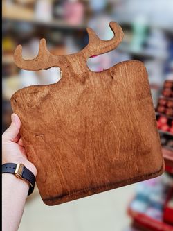 سینی سرو چوبی گوزن