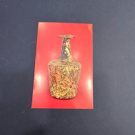 کارت پستال دوره پهلوی شی باستانی درموزه