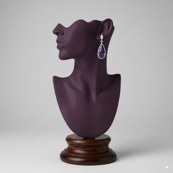 گوشواره استیل مدل اشک