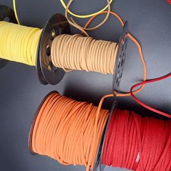 بند جیر رنگ رنگی ( زرد ، نارنجی ، آجری تیره ، کرم )