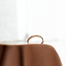 انگشتر طلایی مات کد P208