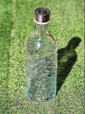 بطری شیشه ای یک لیتری(قلبی و اکسپرس)