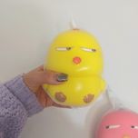 اسکوشی جوجه زرد و صورتی بزرگ