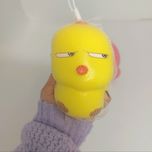 اسکوشی جوجه زرد و صورتی بزرگ