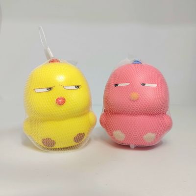 اسکوشی جوجه زرد و صورتی بزرگ