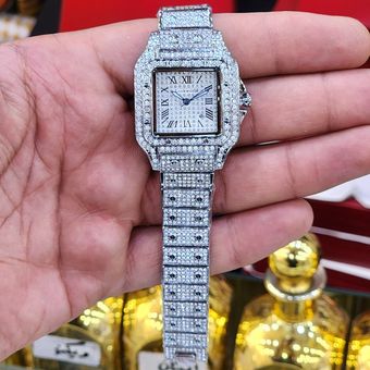 ساعت زنانه رنگ ثابت و ضد خش 09