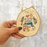 آویز کریسمسی با طرح های متنوع مخصوص کریسمس