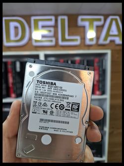 هارد دیسک اینترنال لپ تاپی توشیبا TOSHIBA ظرفیت 1 ترابایت (اصلی و کم کارکرد)