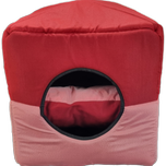 کلبه سه کاره لارج رنگ قرمز-صورتی