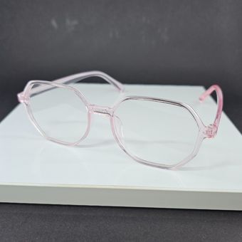 فریم عینک طبی گرد دخترانه رنگ صورتی مدل 1306