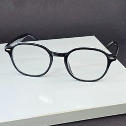 فریم عینک طبی گرد مردانه رنگ مشکی مدل 1310