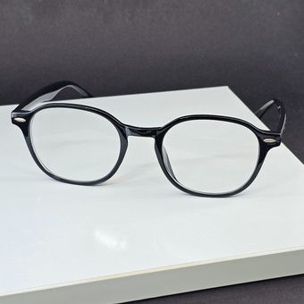 فریم عینک طبی گرد مردانه رنگ مشکی مدل 1310