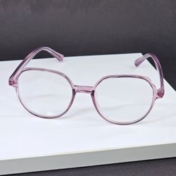 فریم عینک طبی چندضلعی دخترانه رنگ بنفش مدل 1308