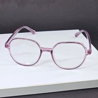 فریم عینک طبی چندضلعی دخترانه رنگ بنفش مدل 1308