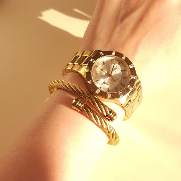 بنگل طنابی طلایی