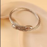 بنگل طنابی نقره ای