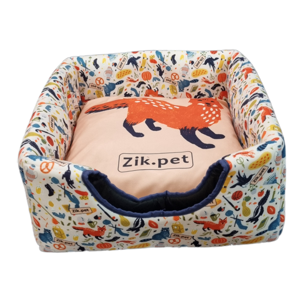 کلبه سه کاره عروسکی 50*50 مدل جنگل پاییزی