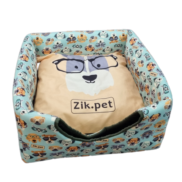 کلبه سه کاره عروسکی 50*50 مدل هاپو های عینکی