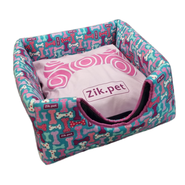 کلبه سه کاره عروسکی 50*50 مدل استخوان