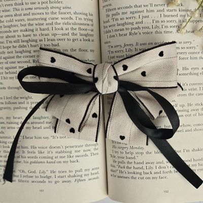 گیره فرانسوی پارچه قلبی