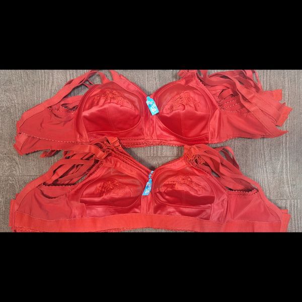 12 عدد سوتین گل دوزی زیر نخ سایز 90 و 95 و 100